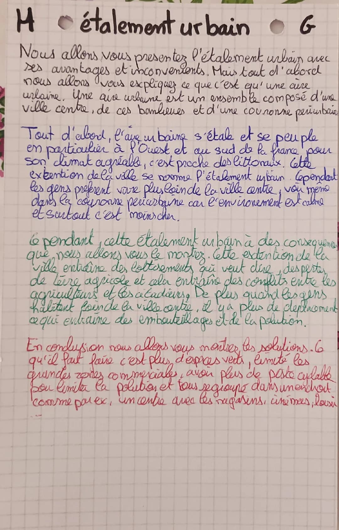 L étalement urbain
