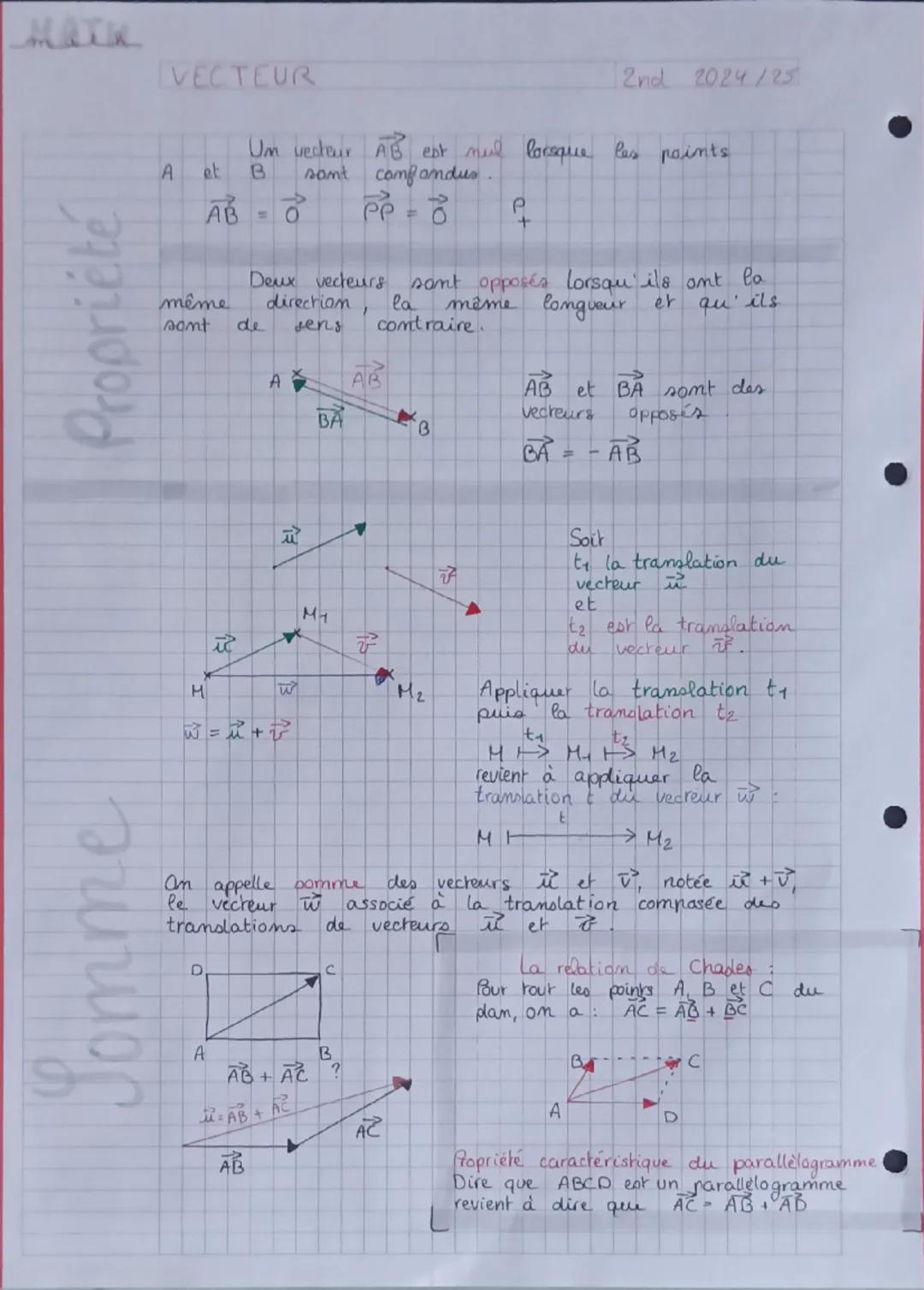 math
VECTEURS
VECTEUR:
efinition
2nd
2024/25
envoie A SUY
A',
C
Sur C'.
points
(AA), (B; B'), et (C; C')
Soit la translation qui
B. Sur B'
L