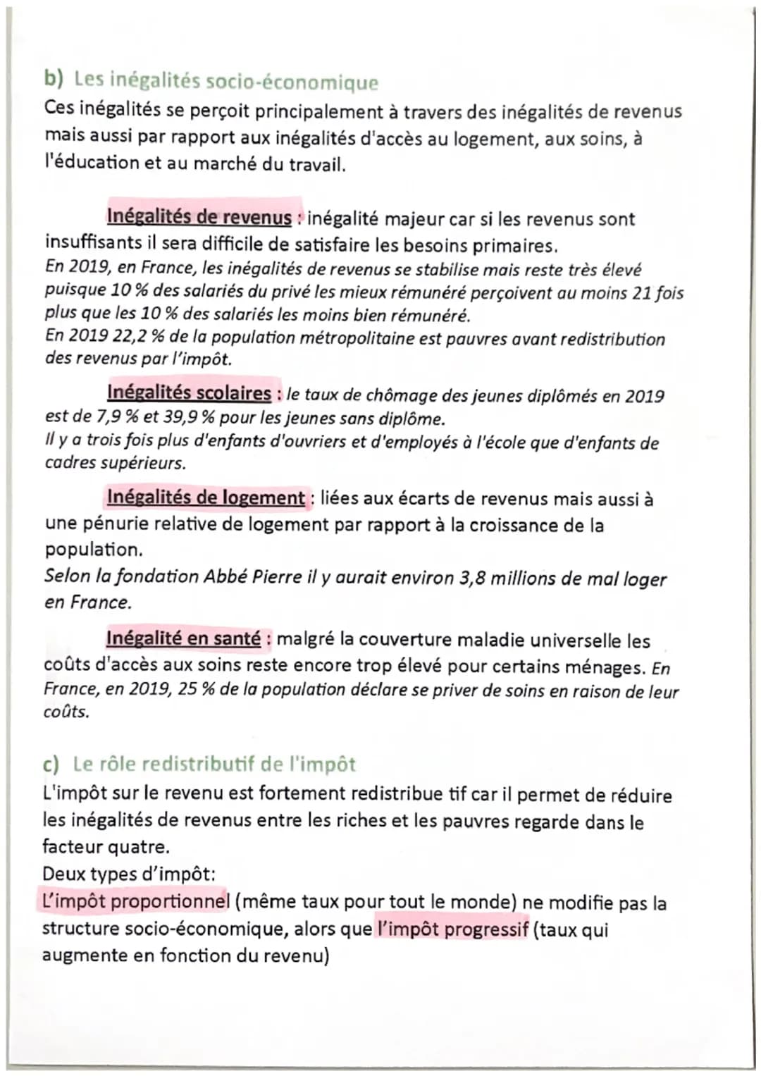 Chapitre 4 : Les politiques sociales
Politique social : protège les individus contre les risques sociaux et lutte
contre les inégalités soci
