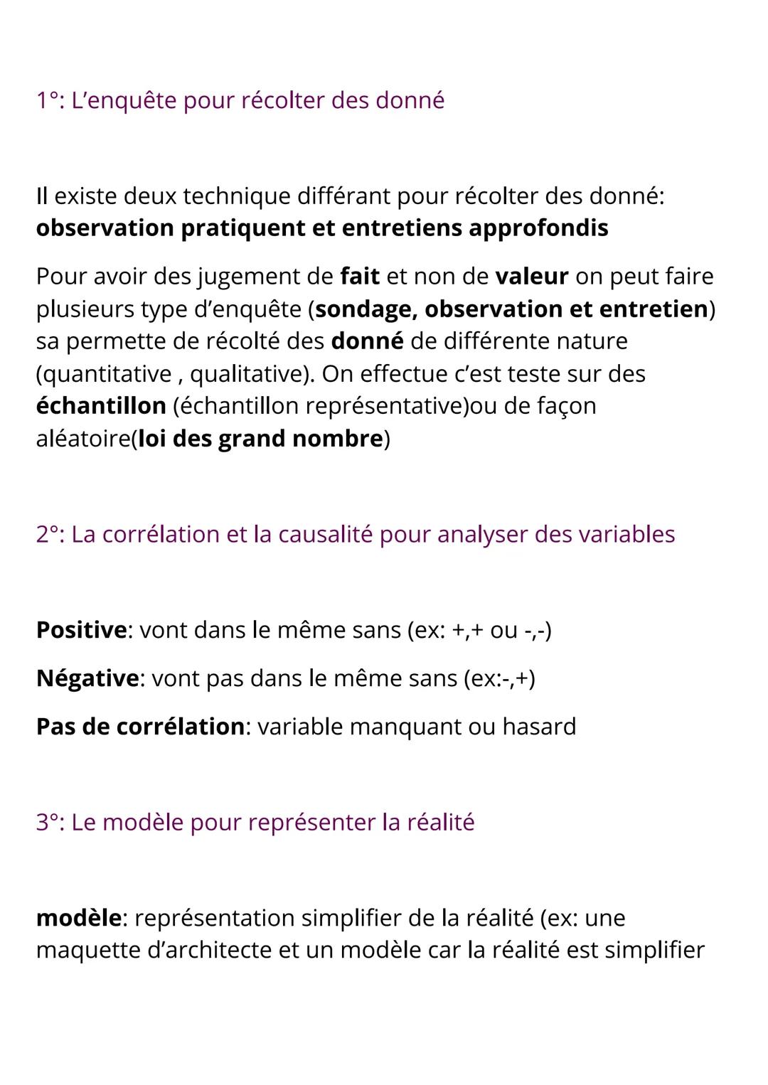 SES: Comment économies, sociologie et les science
politique raisonnent-ils et travaillent-ils
1] A quelle question répons la science social
