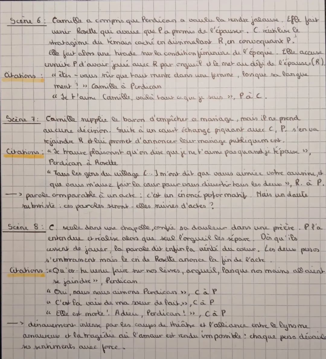 LECTURE
On ne badine pas avec famour, Musset
Acte I
Scene 1: Scene d'exposition, le chocur presente has des personages fanroches de
Blazius 