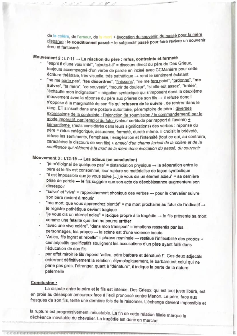 5
10
15
Objet d'étude 2: LE ROMAN ET LE RÉCIT DU MOYEN-AGE AU XXI" SIÈCLE
Guvre intégrale - Manon Lescaut - LL#9
Je me jetai à ses genoux. A