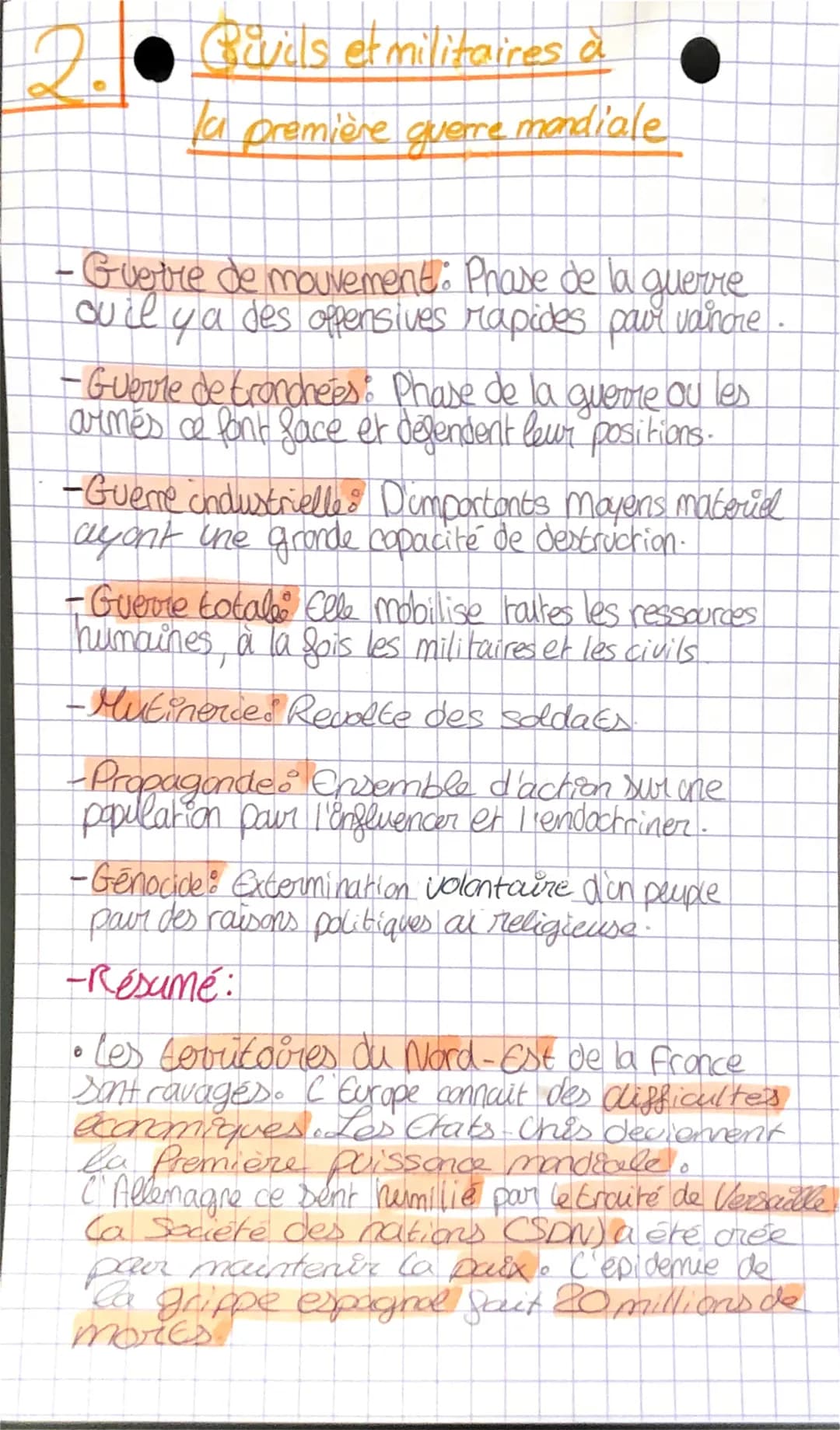 Givils et militaire
à la première guerre
mondiale
I- Combat
• La guerre est déclenchée en août 1914
Suite à l'assasinat de François
Ferdinan