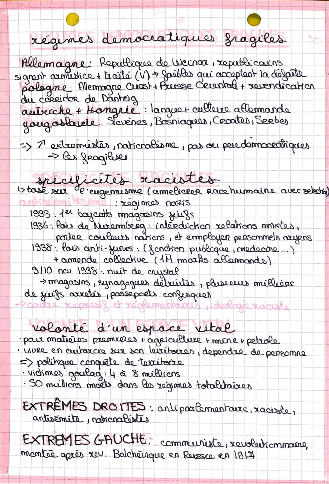 Cuse des ammées
30 et
Chap.. 1
I grande dépression
conséquences de la
guerre
•coûts élevés de destruction et reconstruction
endettements (FR