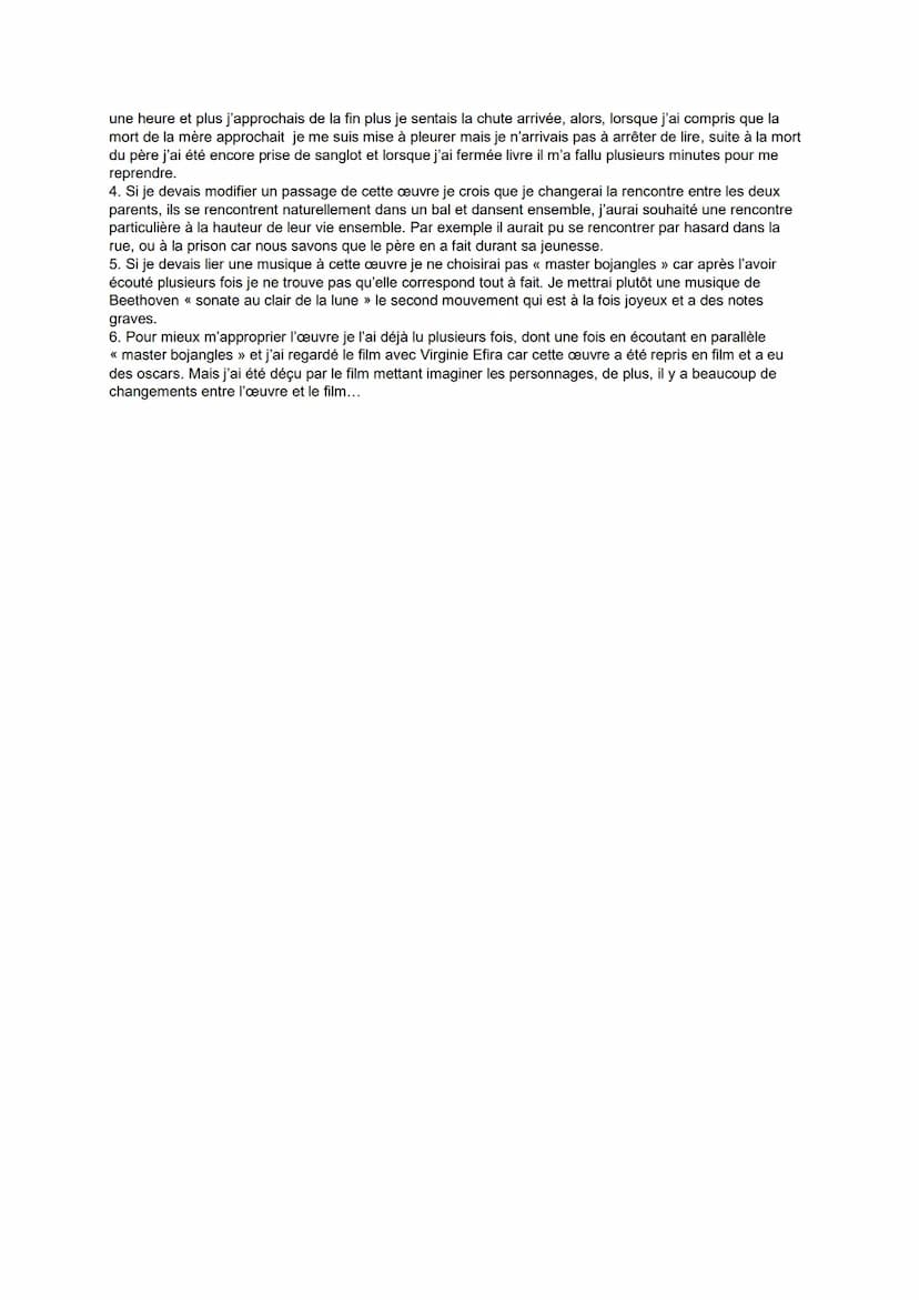 Baccalauréat français, 1ère partie :
PARCOURS LITTÉRAIRES :
1. Rire et Savoir
2. Spectacle et Comédie
3. Esthétique et Valeur
4. Modernité P