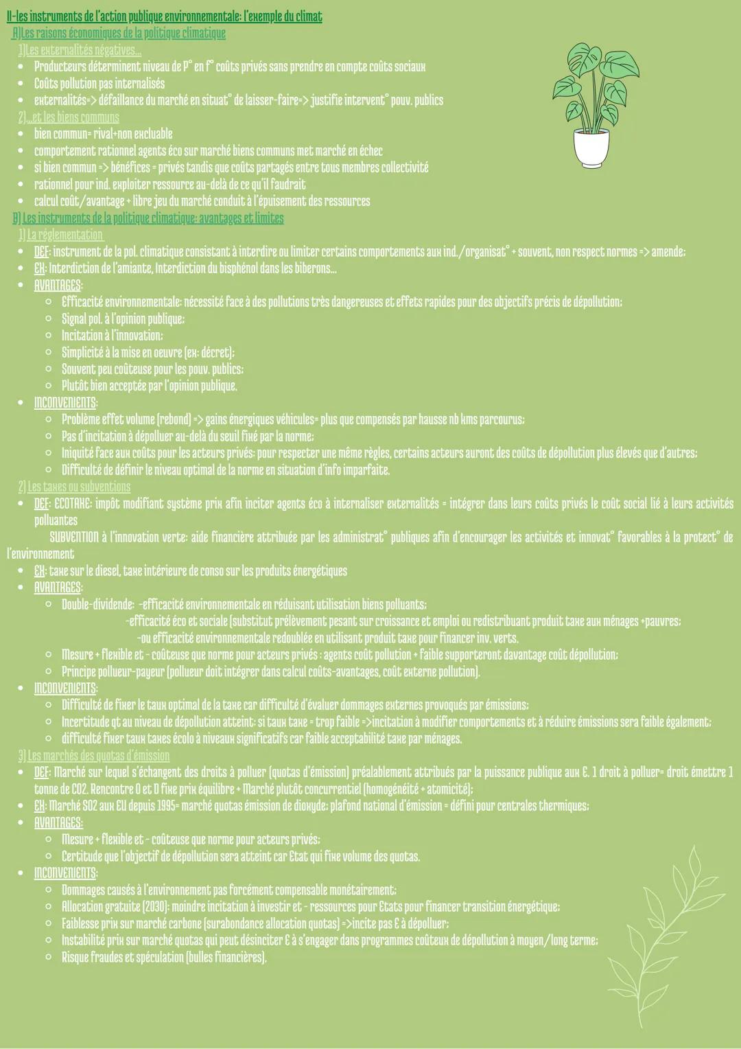 # CHAPITRE 3: QUELLE ACTION
PUBLIQUE POEA LENSAASANEMENT?

I-Les questions environnementales sont devenues un objet d'action publique
A) Une