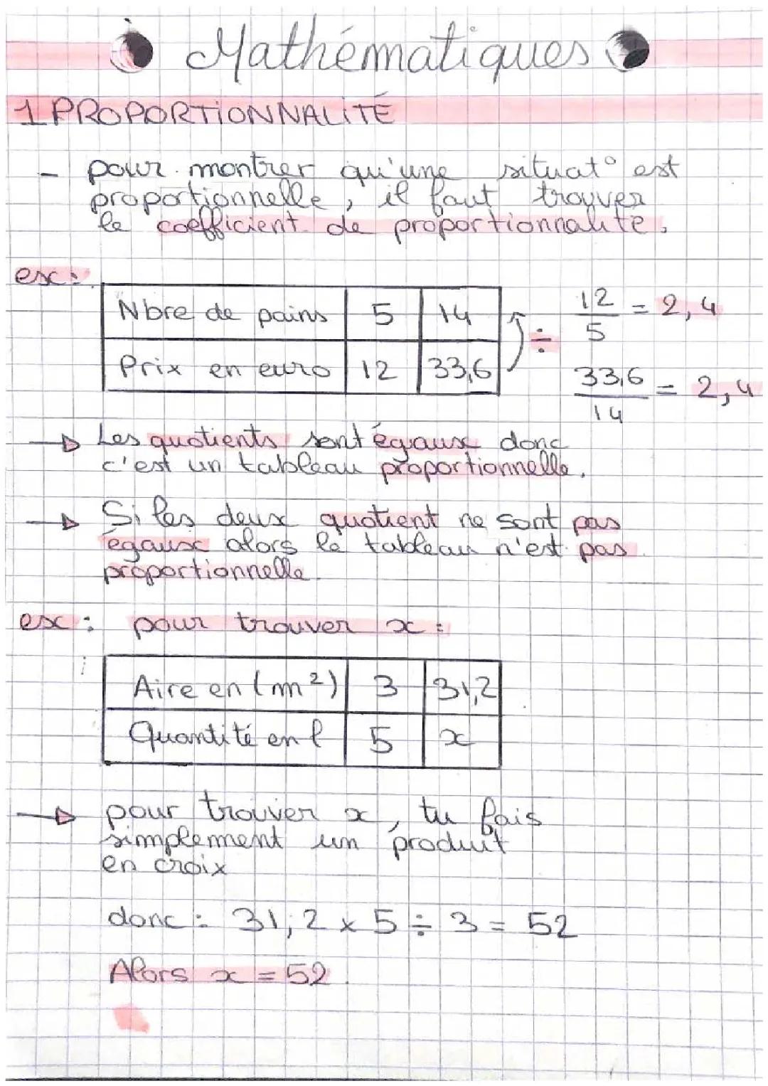 Comment Trouver le Coefficient de Proportionnalité et Calculer des Ratios Facilement