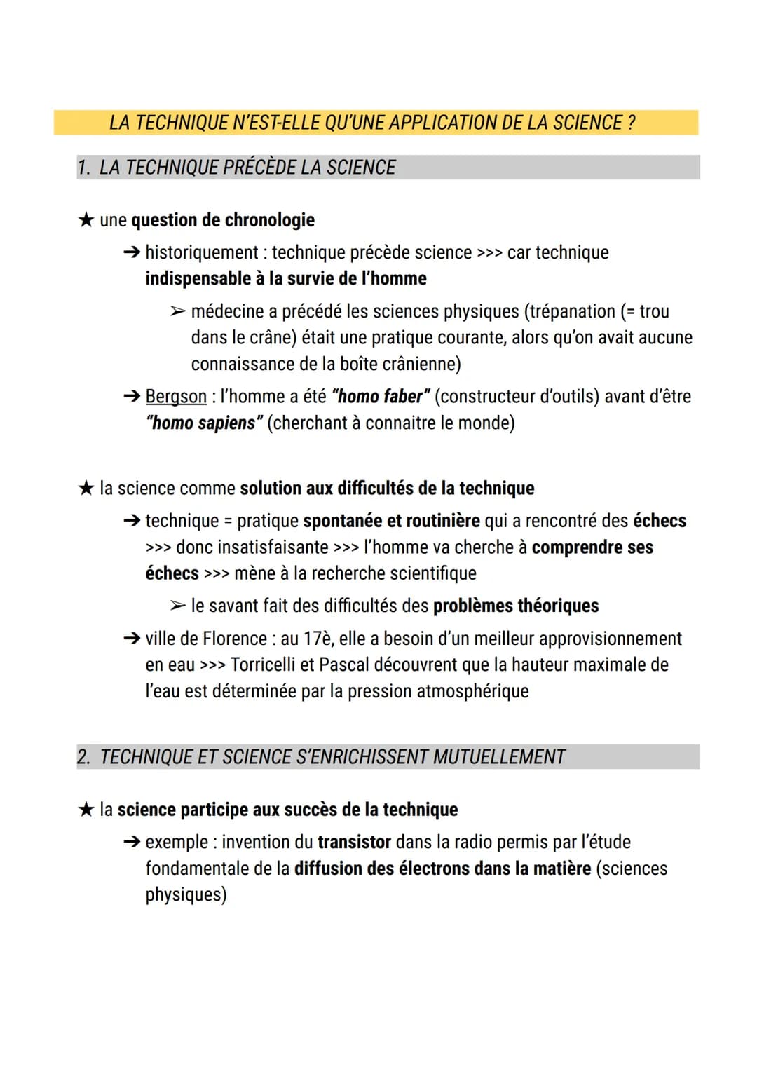 définition technique :
La technique
1. au sens large, ensemble de procédés employés pour produire une oeuvre ou
obtenir un résultat détermin