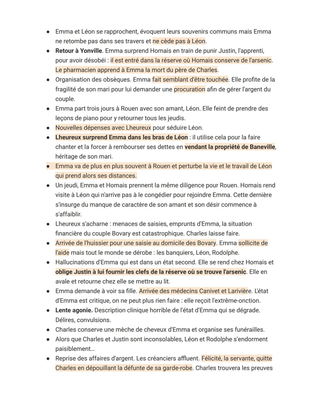 Madame Bovary
Résumé :
Présentation :
● Madame Bovary est un roman de Gustave Flaubert paru en 1856. Il raconte la vie
d'Emma, femme de méde
