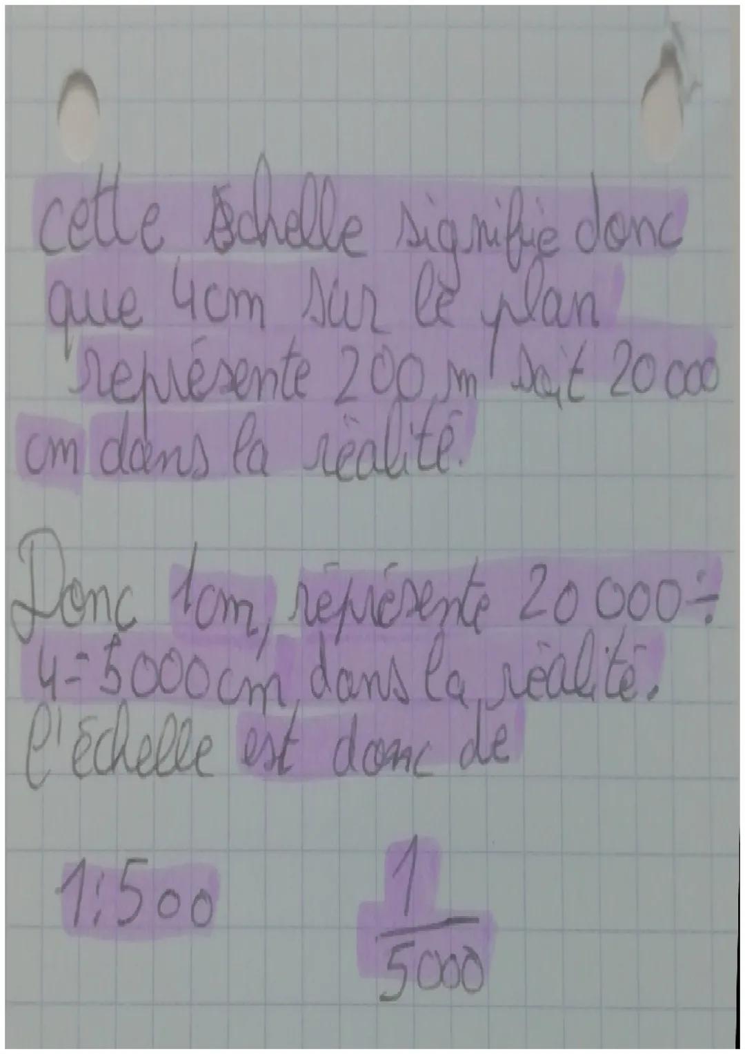 ~Maths~

Coment live une échelle?

$\\frac{1}{20000}5$

l'échelle signifé que tom
sur la carte correspond à
20 000cm dans la réalité.

ect S