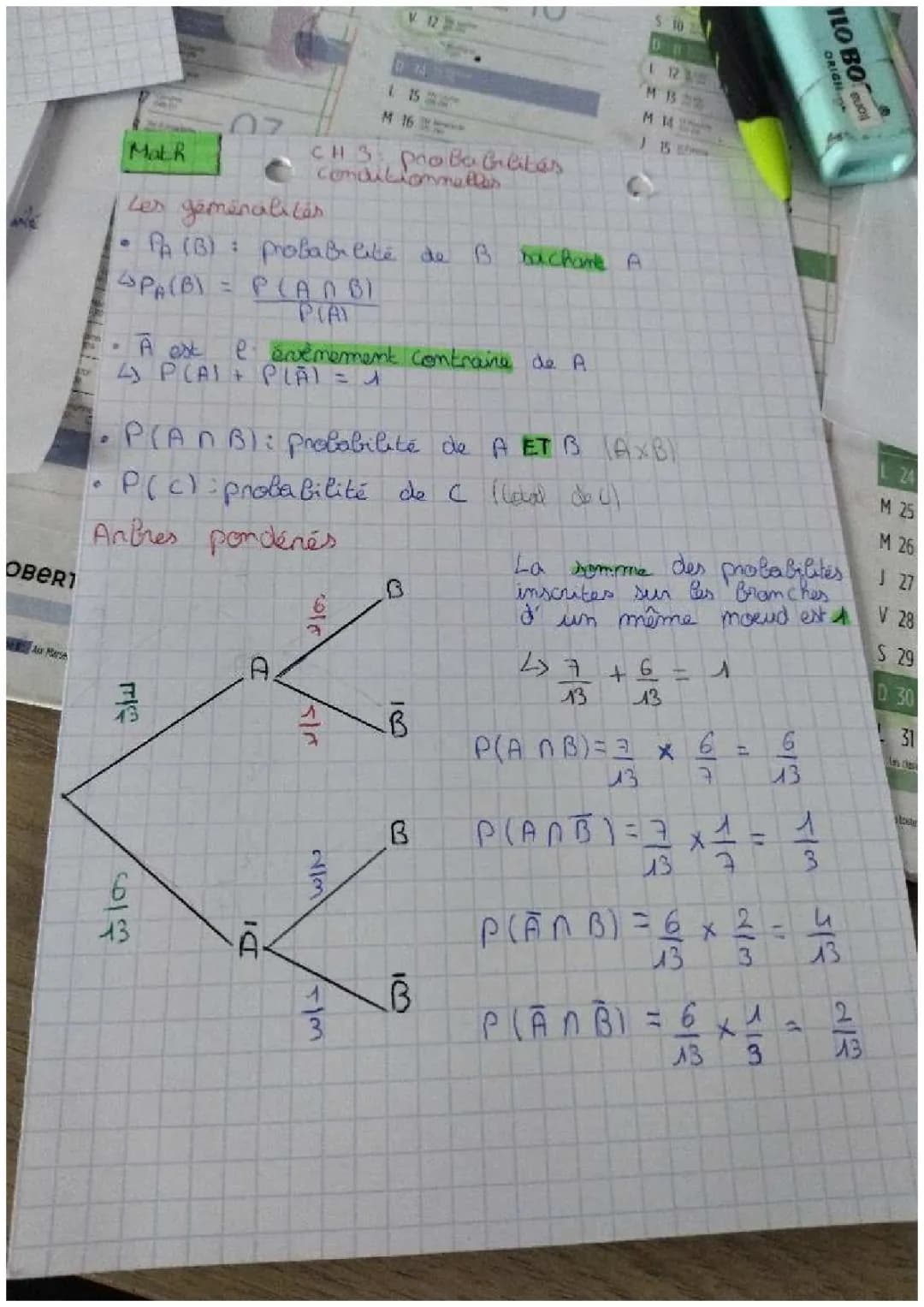 Apprends la Probabilité: Exercices et Formules Sympas!