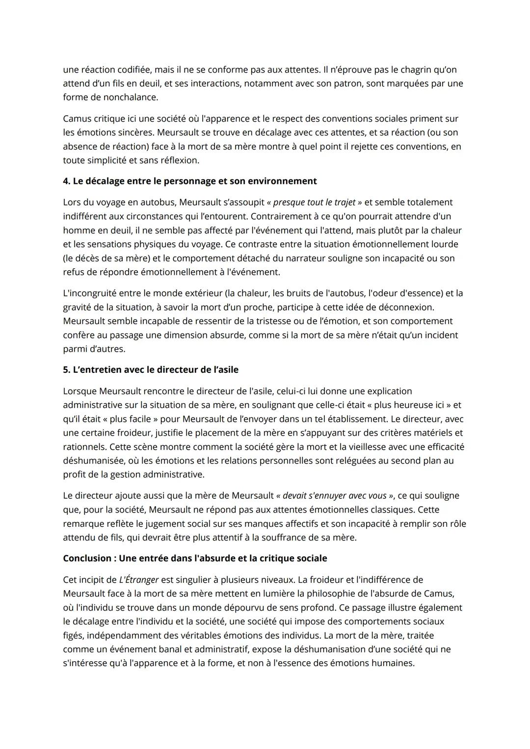 L'Étranger - Albert Camus: Une œuvre majeure et
intemporelle
1. Présentation générale
L'Étranger, publié en 1942, est un roman fondamental d
