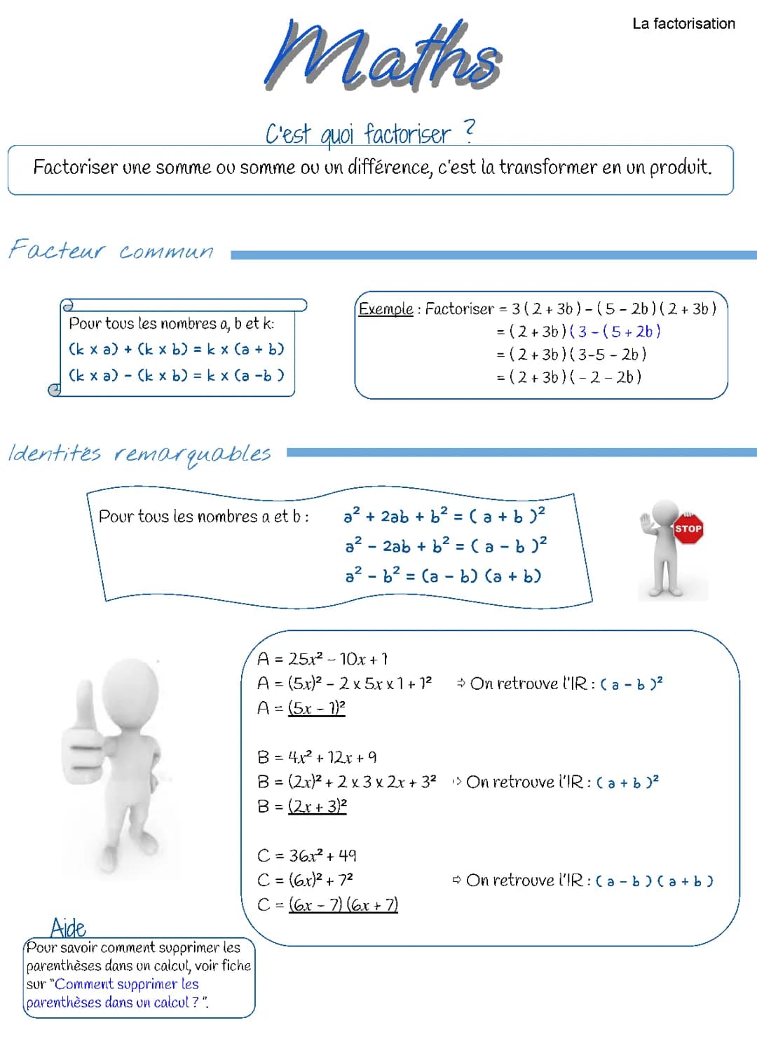 La factorisation