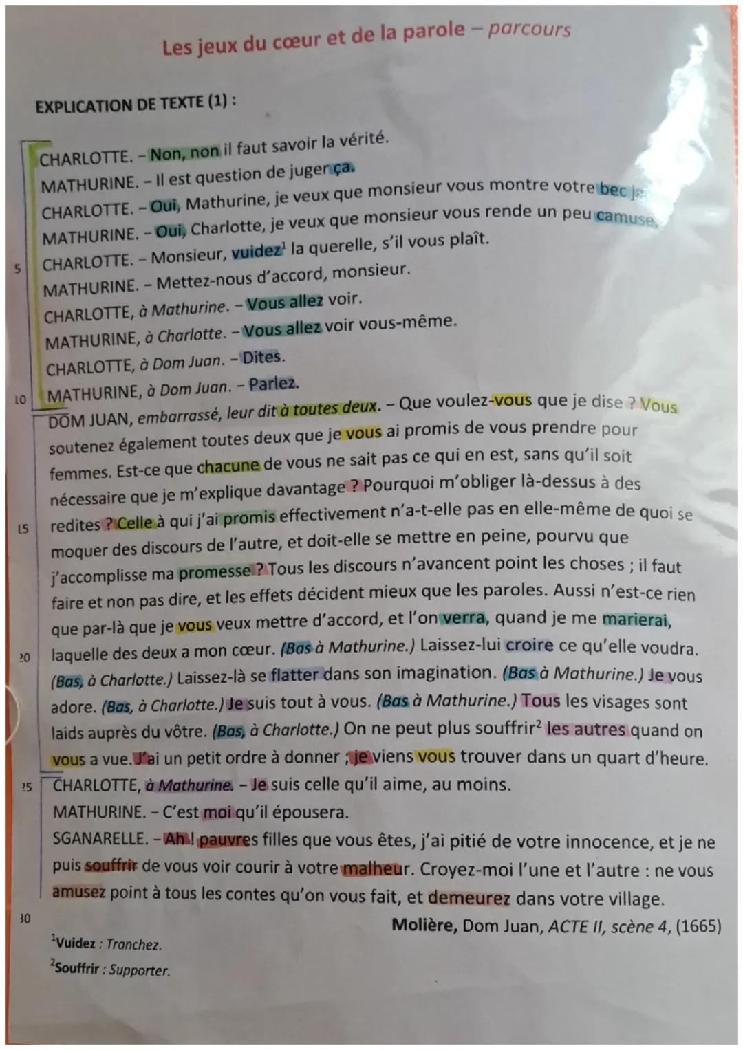 # DOM JUAN

ACTE JI, SCERETY

introduction

Cet extrait se sice au milieu de DJ de H à un moment
tenduide D
de DJ se scencontrest
l'intrigue