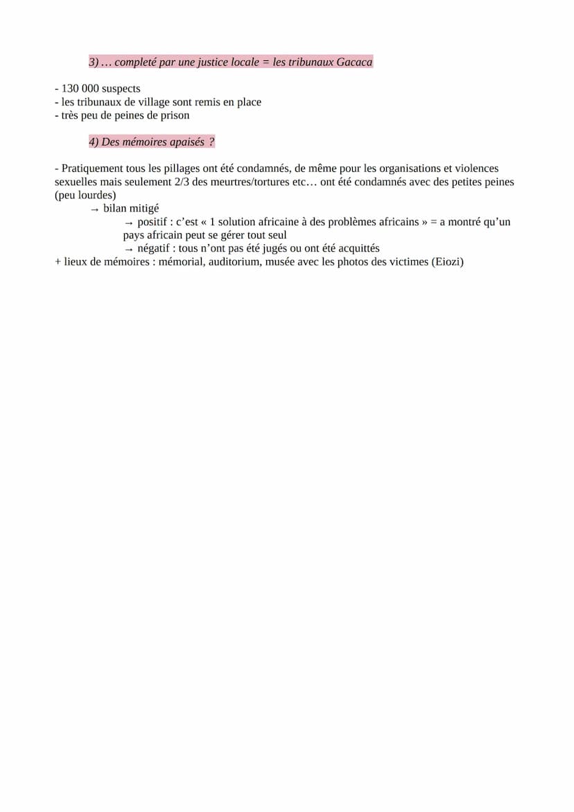 H.G.G.S.P. THEME 1: HISTOIRE ET MEMOIRE
I/ La justice face aux crimes de masse : origines et enjeux
1) La justice, un outils de paix
AXE 2: 