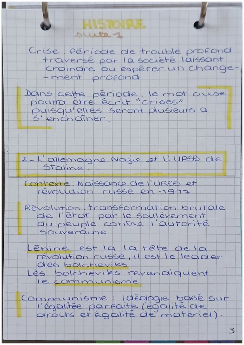 HISTOIRE
introduct
Date: 1919-1939
Geographie: URSS (union des
republiques socialiste et soviétiqus
+allemagne et italie- etats totalitate
D