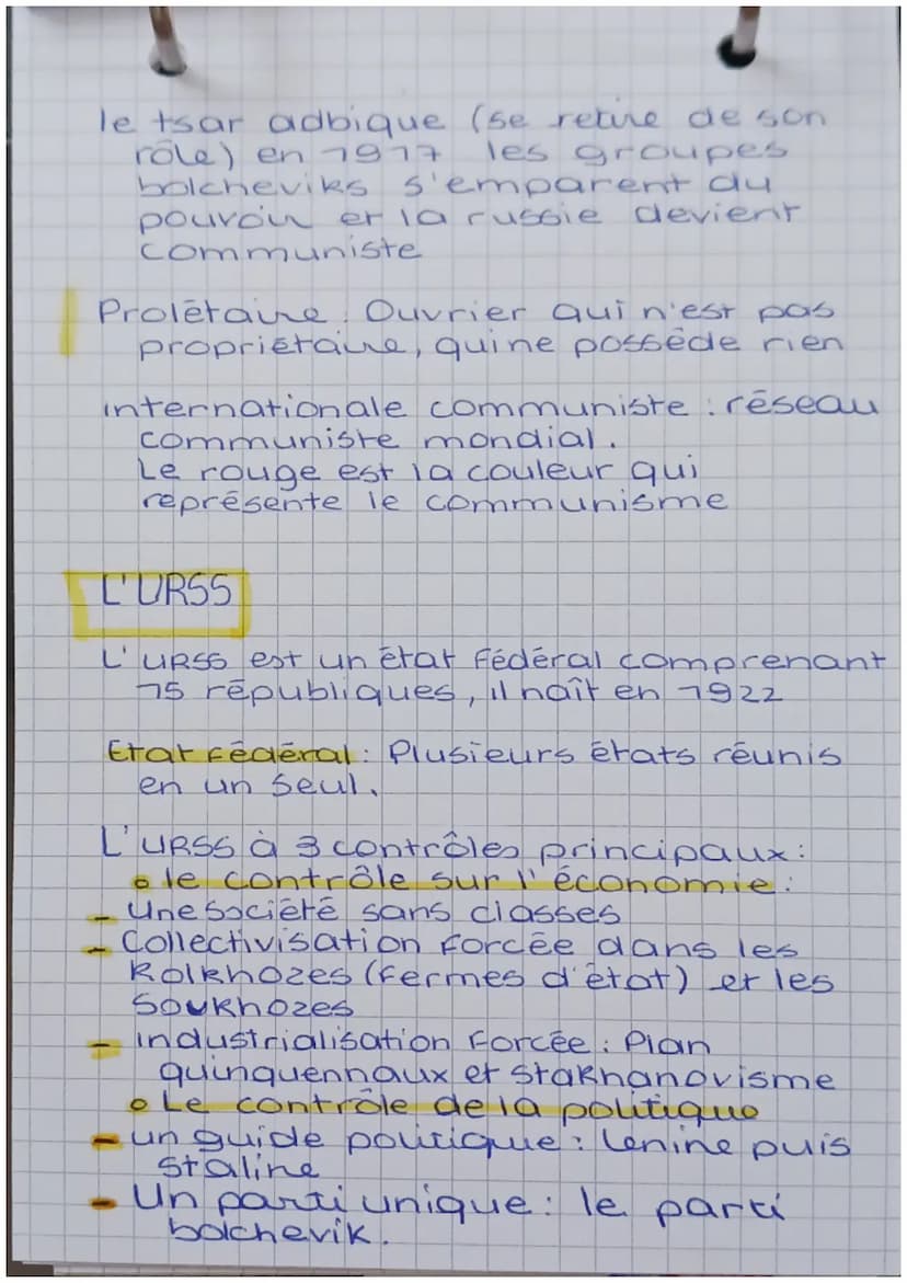 HISTOIRE
introduct
Date: 1919-1939
Geographie: URSS (union des
republiques socialiste et soviétiqus
+allemagne et italie- etats totalitate
D