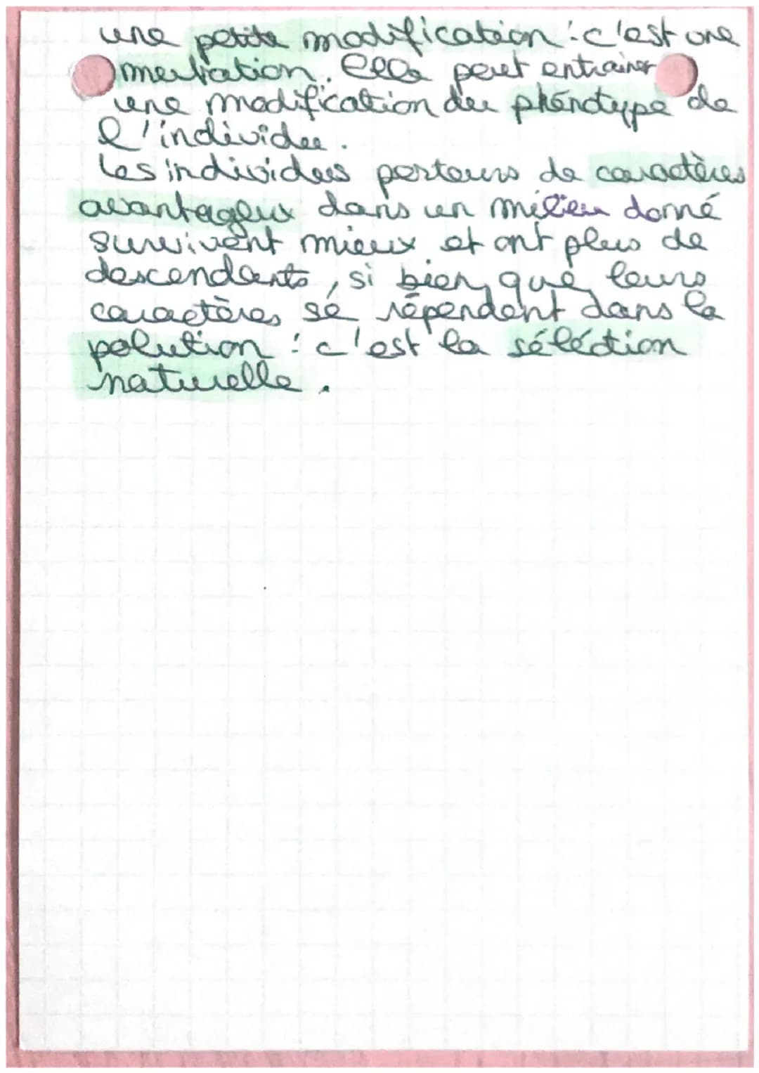 •S•V•T•·
Génétique-> chap 4:
caractères héréditaires et
variations individuelles
- 2 types de caractères:
питате
Chaque individue possède
de