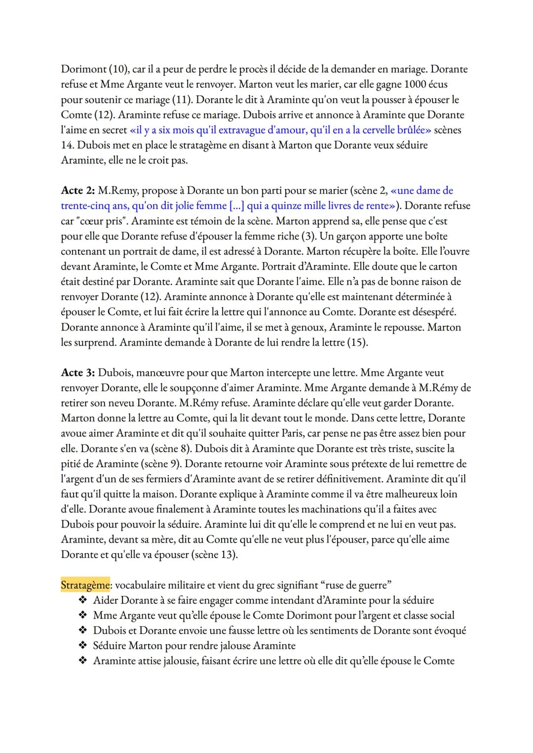 Théâtre
Amorce: Le XVIIIe siècle est fortement marqué par le théâtre qui prend une grande place
dans la société. C'est dans ce contexte que 