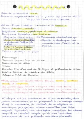 Know Fiche de lecture Le jeu de l’amour et du hasard  thumbnail