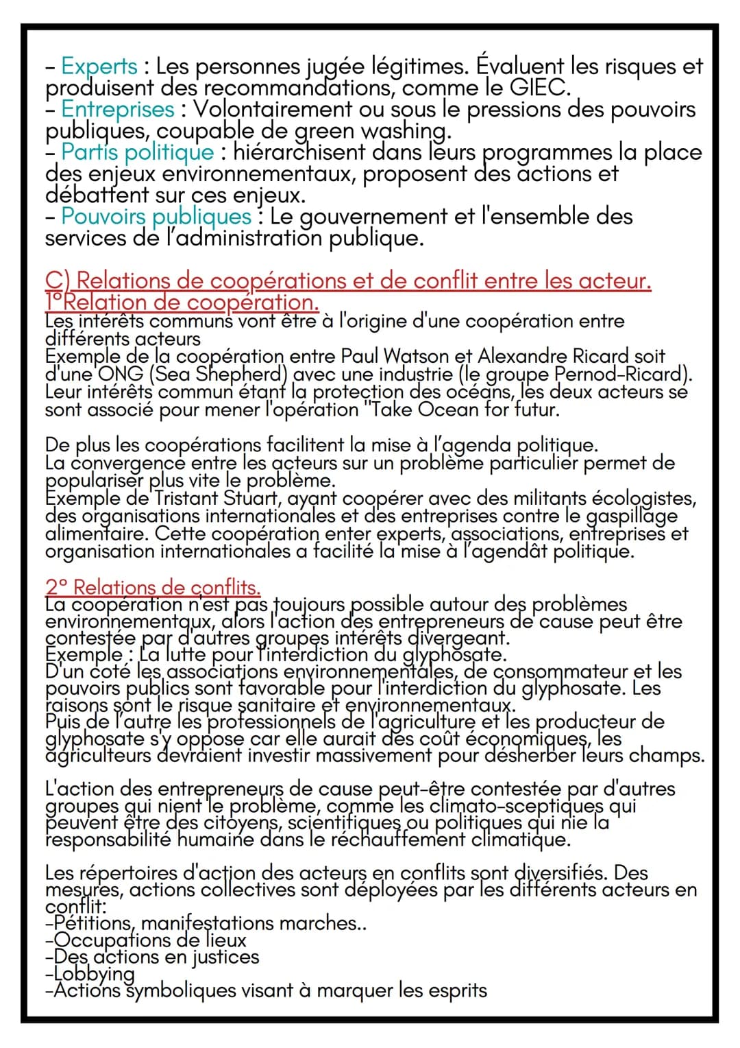 Canvar
SES
3 S3 : Quelle action publique pour
l'environnement?
1) Construction des question environnementales
comme problème public.
A) Leur