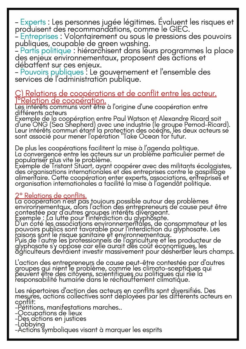 Canvar
SES
3 S3 : Quelle action publique pour
l'environnement?
1) Construction des question environnementales
comme problème public.
A) Leur