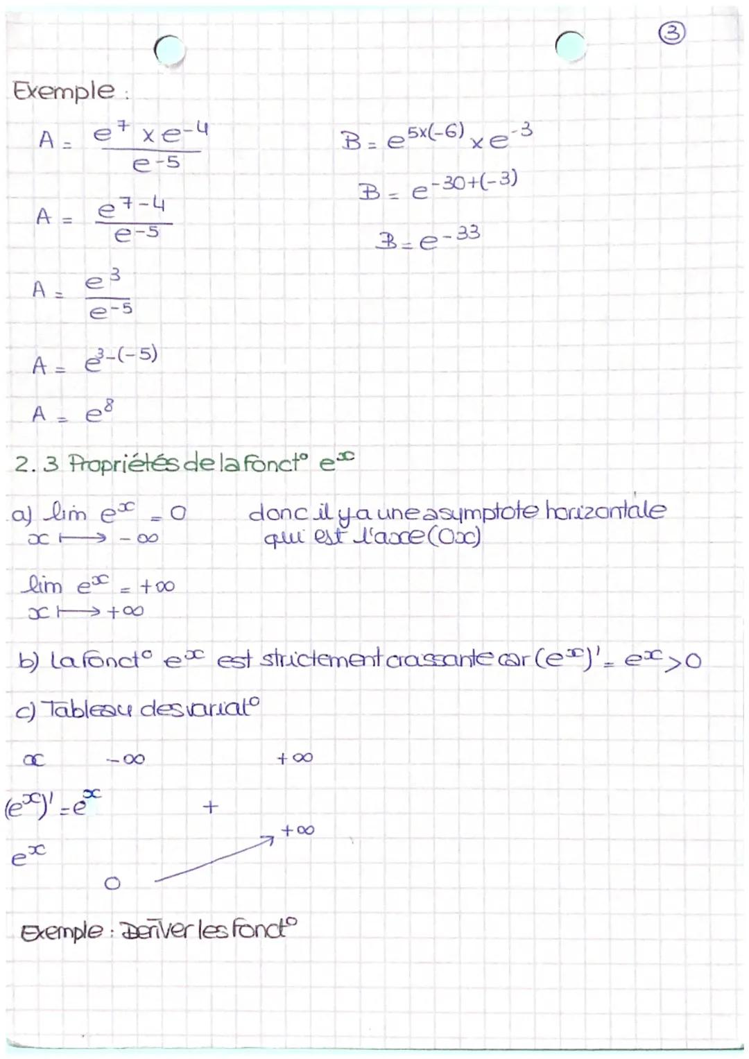 Chapitre 8: Tonct Exponentielle
et fonct logaritime Neperien (Neper)

Définit: La fonct logarithme neparien, notée (M est la fonct
$M: ]0; +