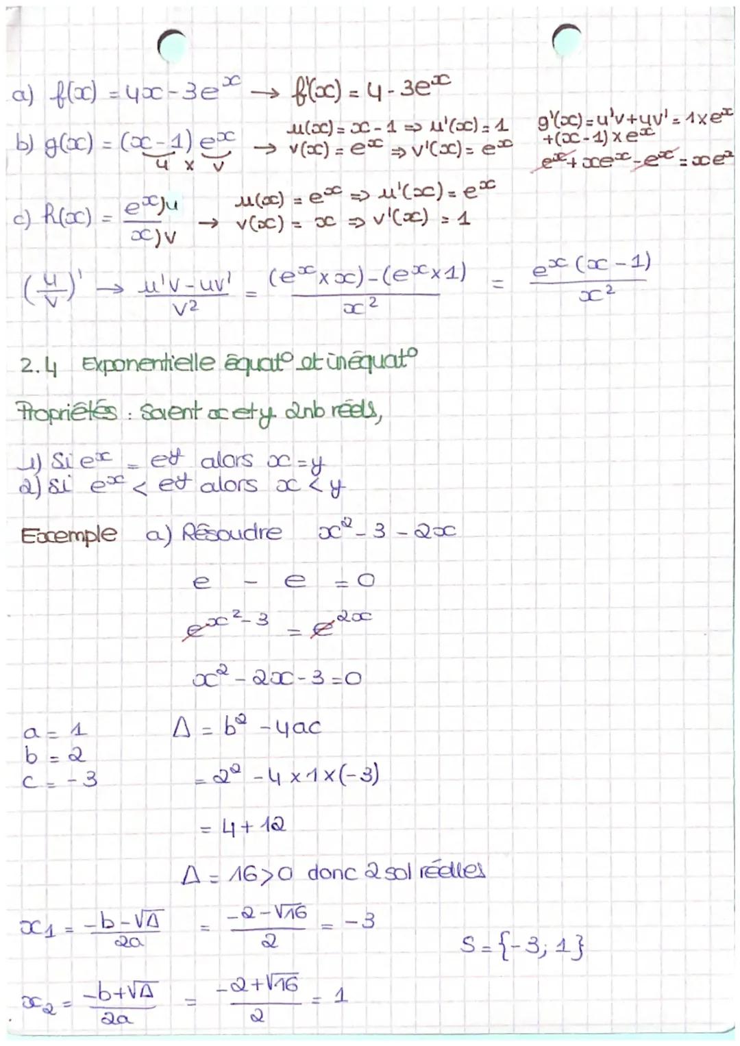 Chapitre 8: Tonct Exponentielle
et fonct logaritime Neperien (Neper)

Définit: La fonct logarithme neparien, notée (M est la fonct
$M: ]0; +