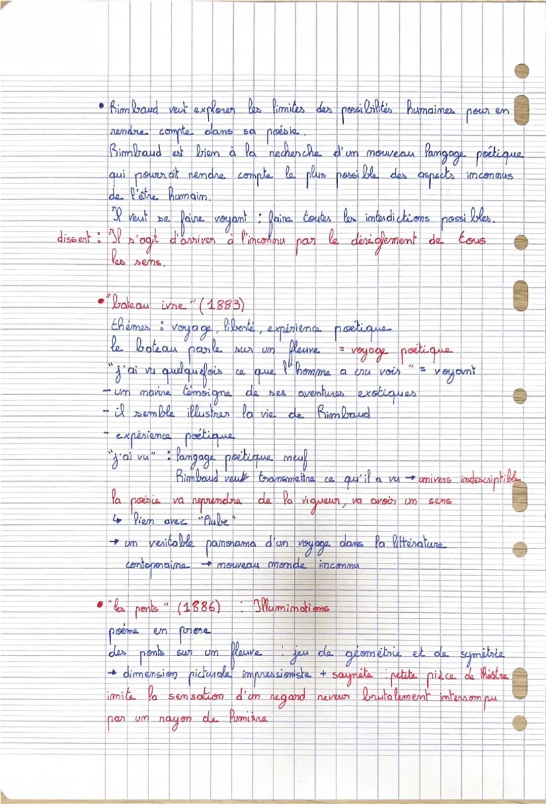 GT complémentaire
• Texte 1 : poème Tu as bien fait de partir, Arthur Rimbaud: "de
René CHAR dans Fureur et Mystère" (1948)
Ume
et va
perpet