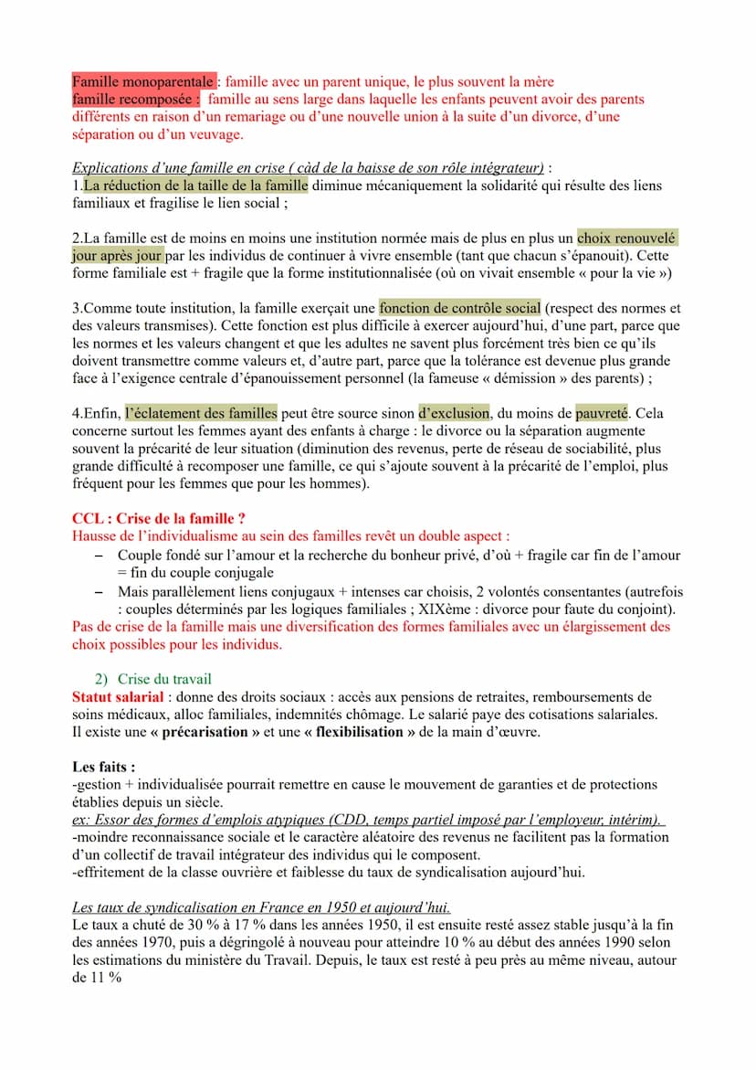 Cours SES << Comment se construisent et évoluent les liens sociaux ? »
En France, 1 personne sur 10 est en situation de solitude, d'isolemen