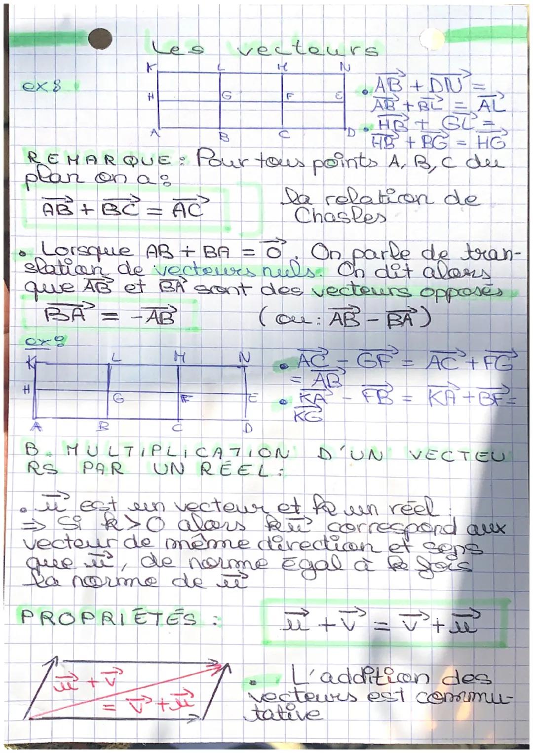 # Les vecteurs

INTRO:
A
D
B
C
• Ces "Sleche"
sont des
vecteurs
$


$
• Tout ces vecteurs sont caractérisés par
la mêmes translation: $\over