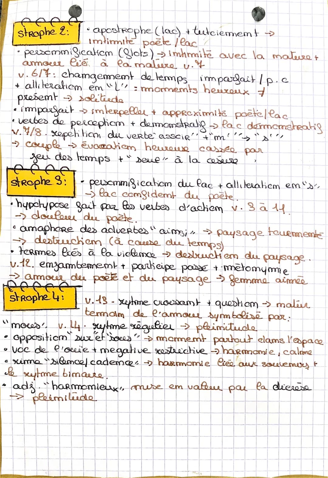 BAC • Le Lac
biographie:
auteux romantique
"les méditations poètiques < 1820 → récueil composé
de 21 poemes Etats d'âme et sentiments
✔
Alph