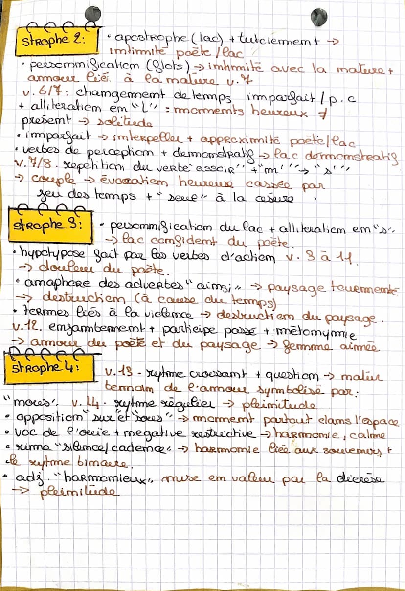 BAC • Le Lac
biographie:
auteux romantique
"les méditations poètiques < 1820 → récueil composé
de 21 poemes Etats d'âme et sentiments
✔
Alph