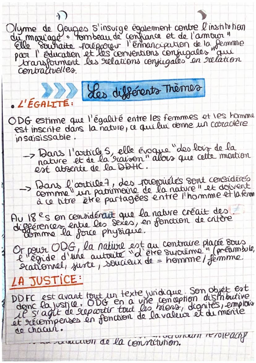 Clympe de
Gouges
femme le lettre, dramaturge, romancière, auteure
de pamplets (texte court violent et attaquant des
institutions ou des pers