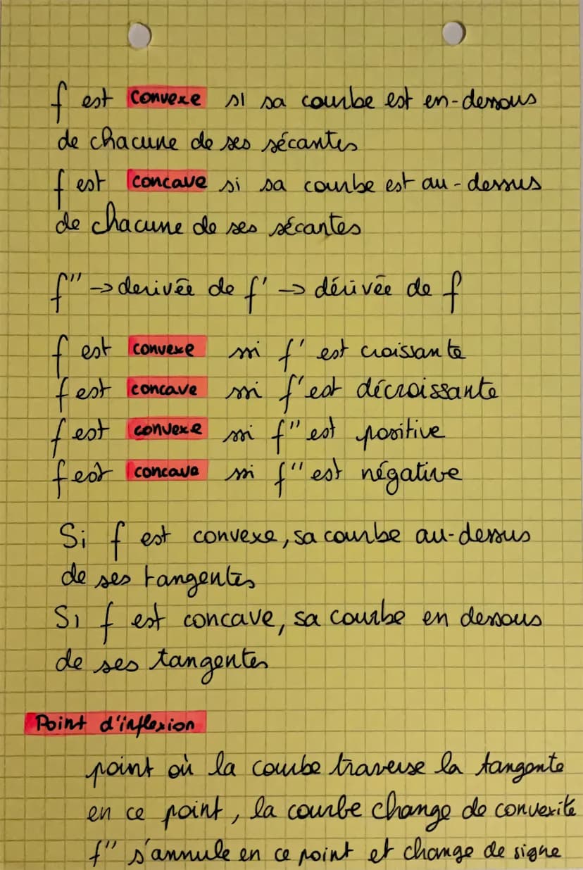 complements dérivation
4 = f(a)(x-a) + f(a).
f'>o
f'<o
f₁ = 0
Equation tangente
Signe dérivée + variation
fonction composée
(rou)(x) = v(u(x