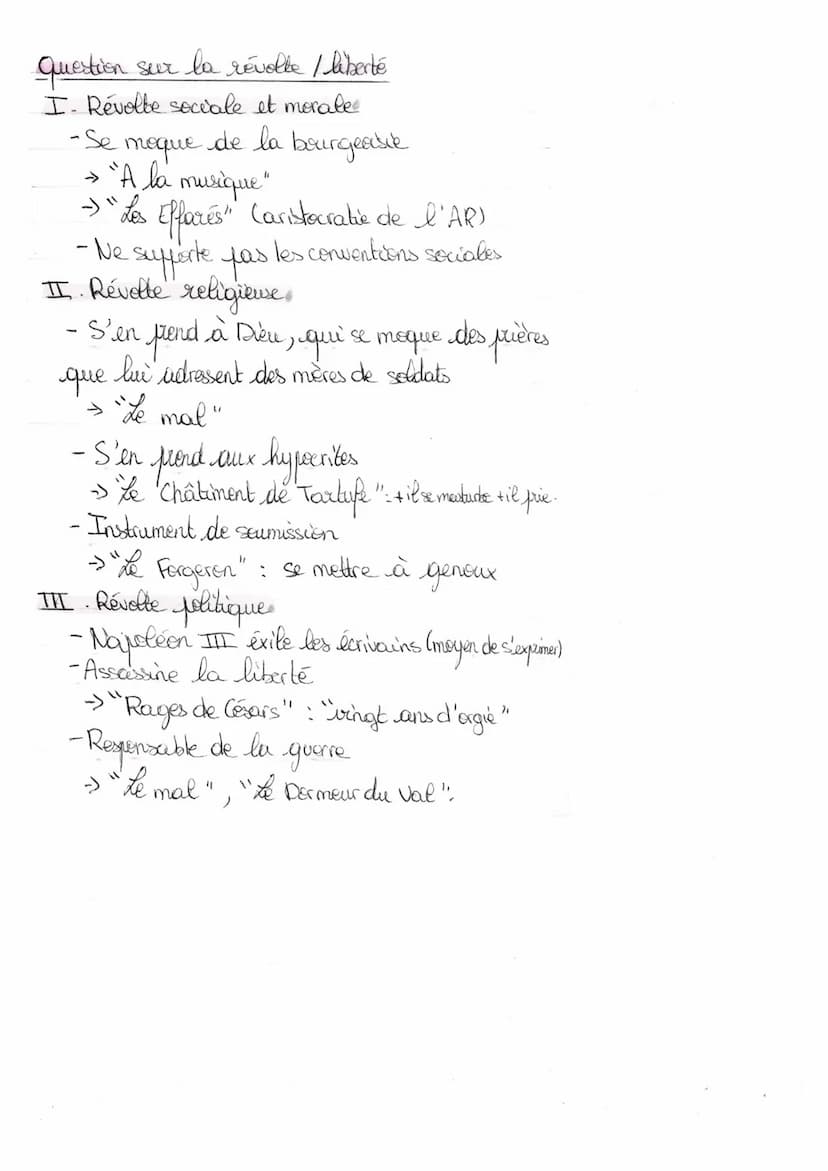Cahier de Douai:
dissertation
Introduction:
Le XIX : siècle est celui des Révolutions. Lors de
ce siècle, le mouvement littéraire du symboli