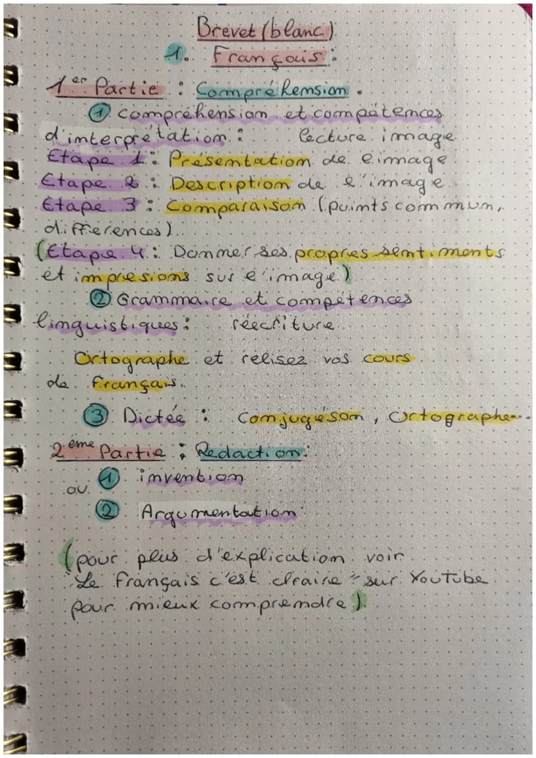 m
31er Partie
10
Brevet (blanc)
1. François
Partie Compré Remsion
4 comprehension et competences
d'interpretation:
lecture image.
Etape 1 Pr