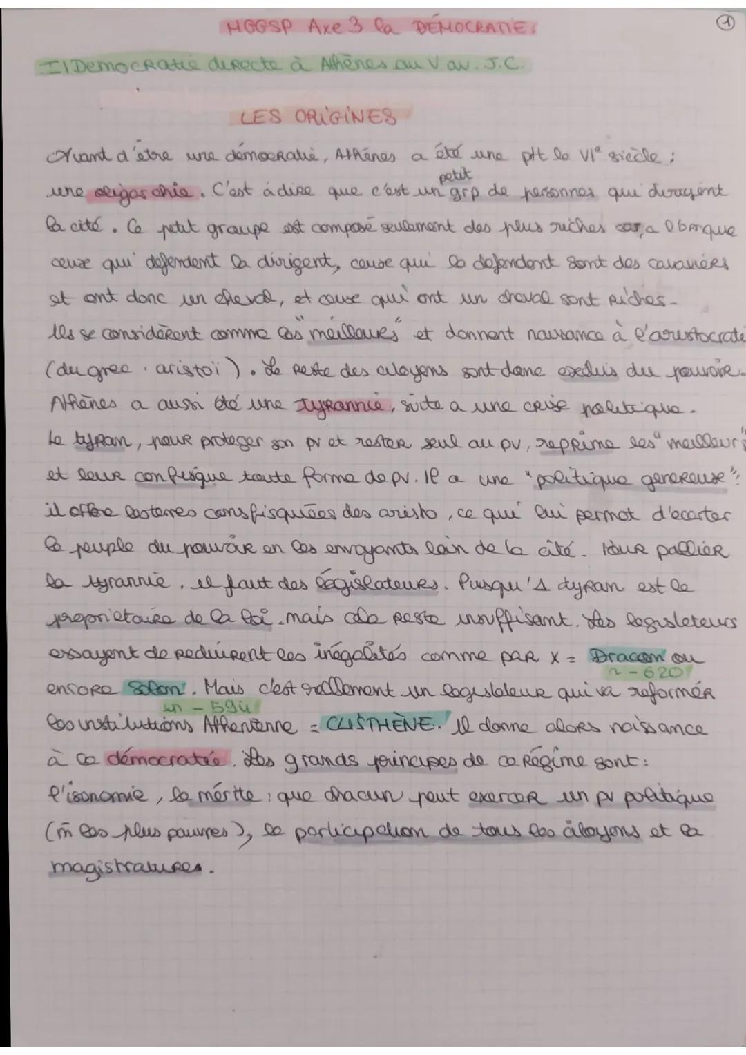 HGGSP-La Démocratie 