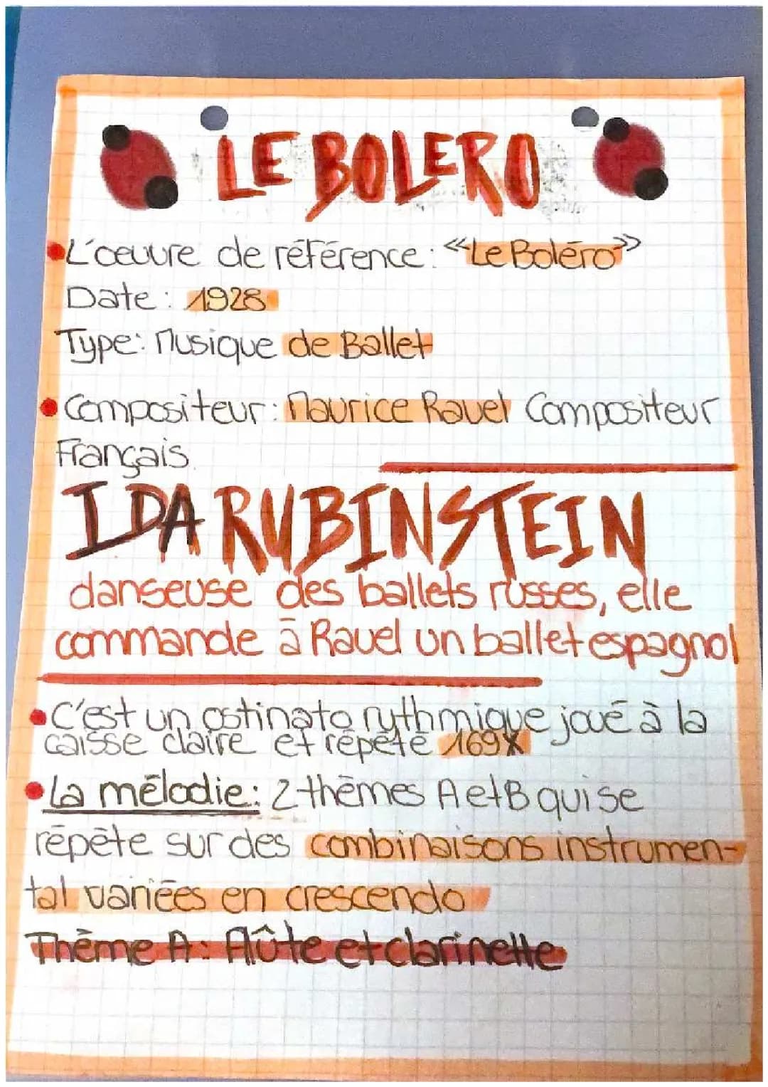 Découvre le Boléro de Ravel : Une Fiche Super Cool et Facile à Comprendre!