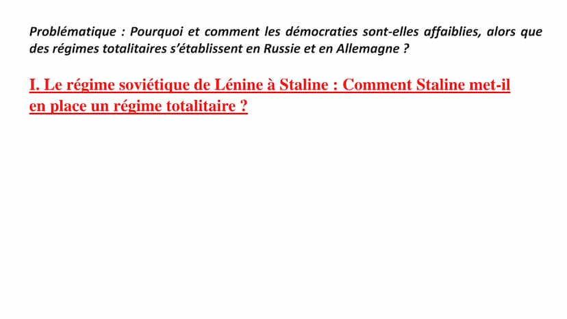 H2 Démocraties et expériences totalitaires 1919-1939
444
XX
HA
BBJYK STALINB ESQ OLSUN!
СЛАВА ВЕЛИКОМУ
СТАЛИНУ!
1917
URSS
Union soviétique
o