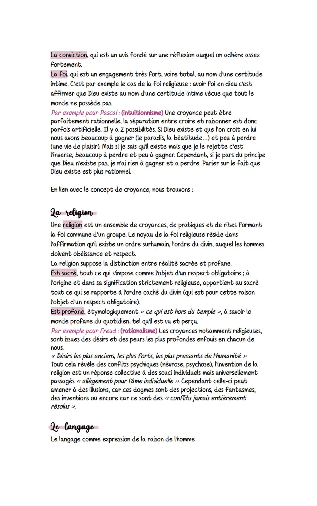 Qa raison
Le terme «< raison » vient du latin « ratio » qui signifie «< calcul »>. Elle se
définie comme la capacité qu'a l'Homme de formule