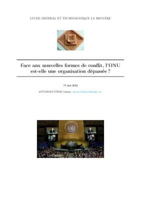 Know Face aux nouvelles formes de conflit, l'ONU est-elle une organisation dépassée ? thumbnail