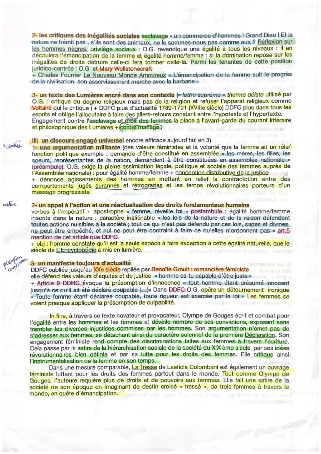 L.I
A la fin du XVIII ème siècle, à l'heure de la Révolution française, de la publication de la
Déclaration des Droits de l'homme et du cito