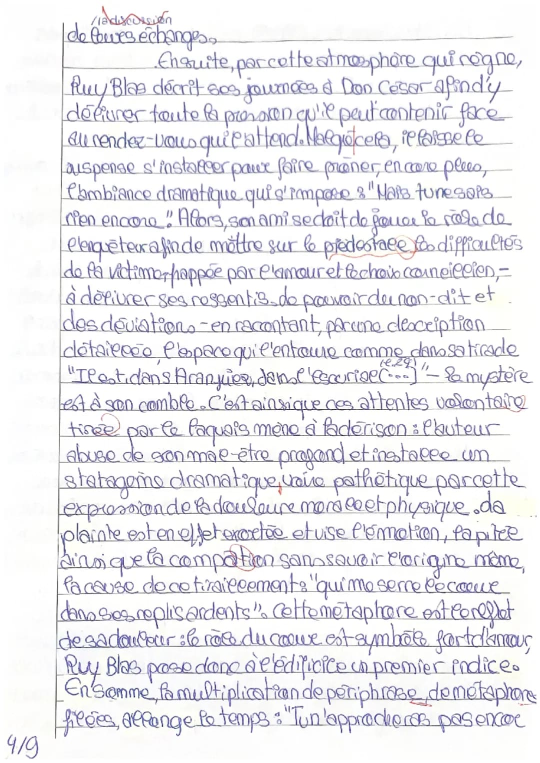 Note:
CAP
1/20
T. Bien
Commentaire de texte.
Ruy Blas, Victor Hugo,
Acte Iscene 3, 1838
No
Paire, dovient laquais
Star Quie mandaine
Creativ