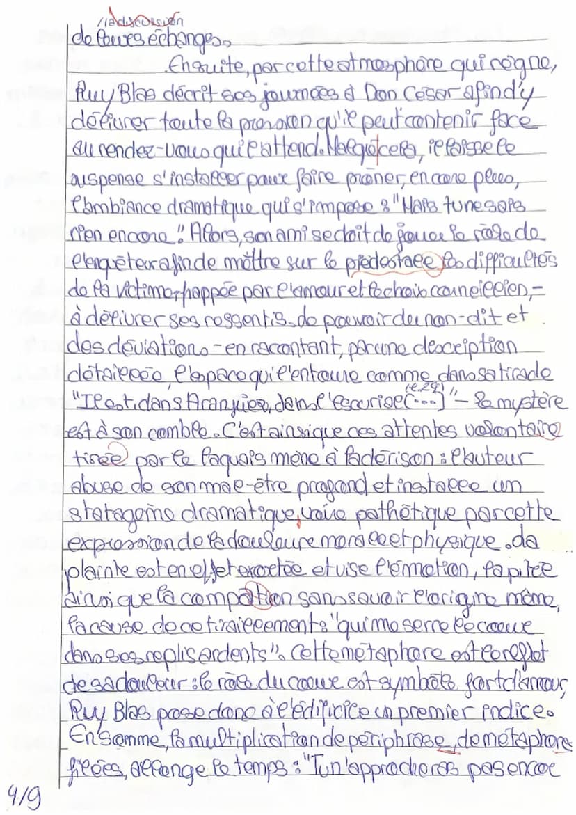 Note:
CAP
1/20
T. Bien
Commentaire de texte.
Ruy Blas, Victor Hugo,
Acte Iscene 3, 1838
No
Paire, dovient laquais
Star Quie mandaine
Creativ