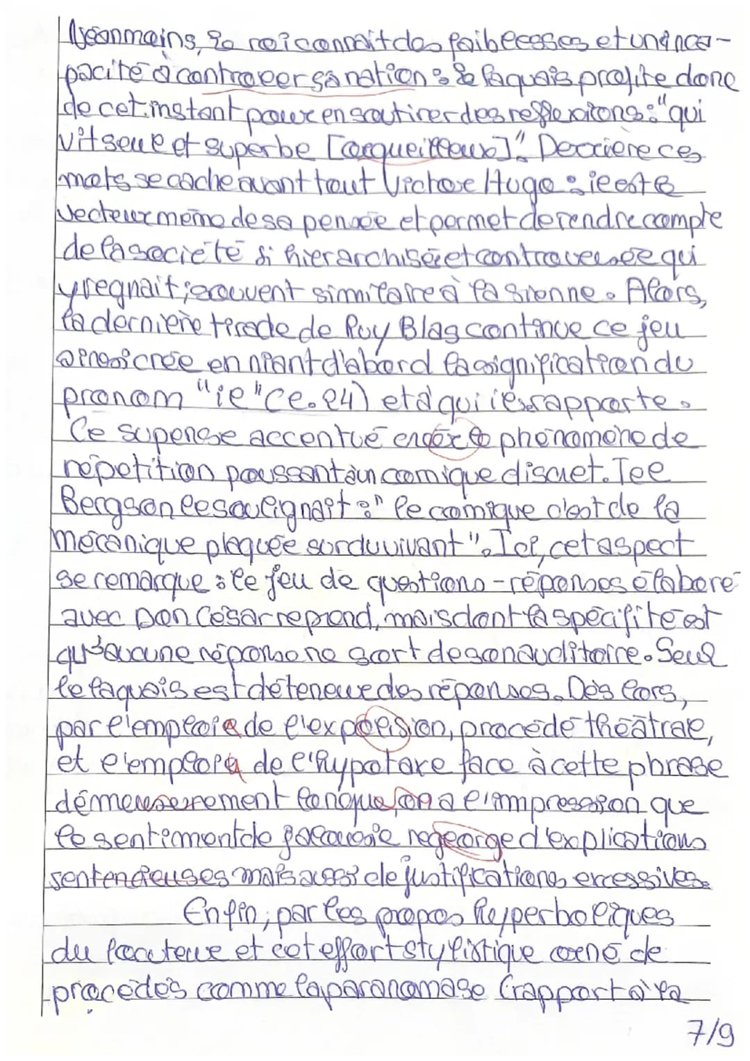 Note:
CAP
1/20
T. Bien
Commentaire de texte.
Ruy Blas, Victor Hugo,
Acte Iscene 3, 1838
No
Paire, dovient laquais
Star Quie mandaine
Creativ