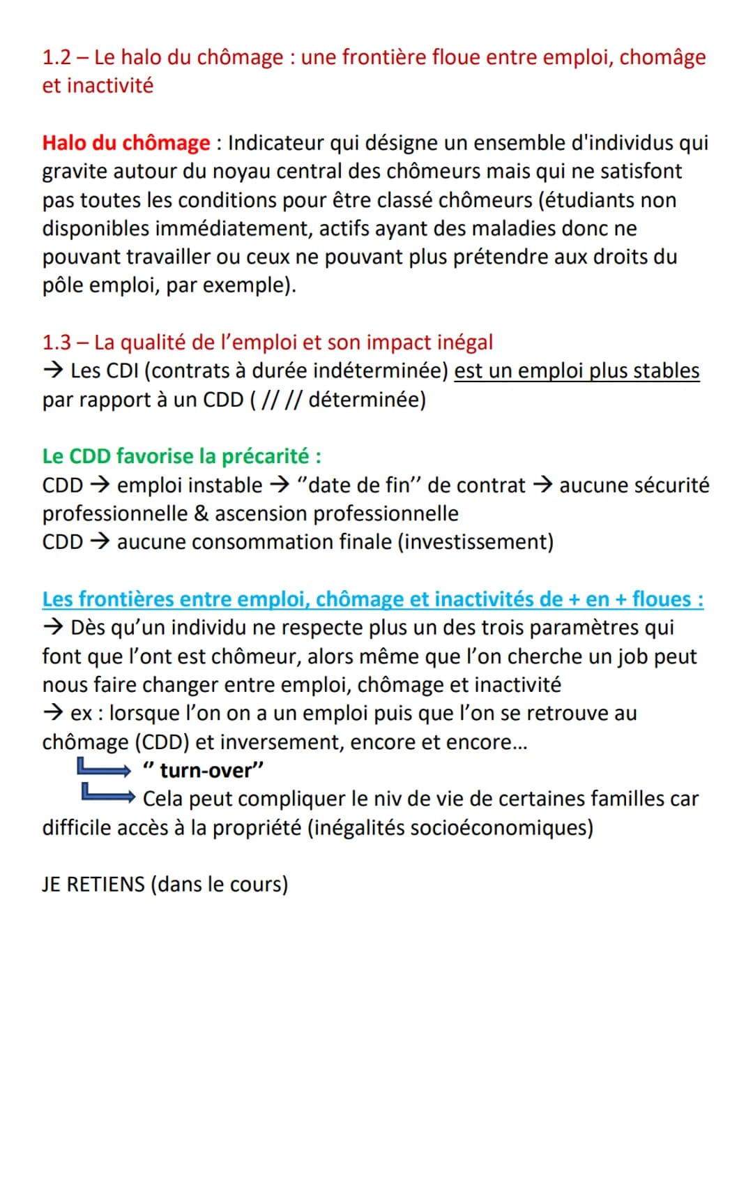 Chapitre 5: Mutation du travail
Intro :
Caisses Automatique = Substitution du L par le K (technique) = PT
→ Digitalisation croissante
SMITH: