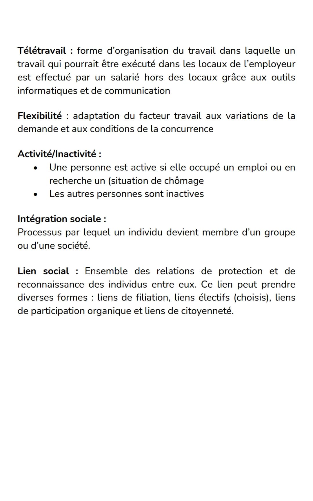 Chapitre 5: Mutation du travail
Intro :
Caisses Automatique = Substitution du L par le K (technique) = PT
→ Digitalisation croissante
SMITH: