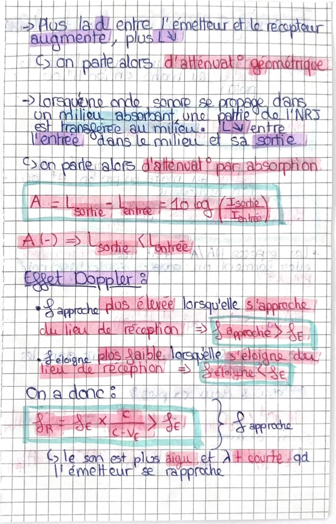 Propagation des ondes
Sonores
→ Une onde acoustique nécessite la
présence d'un milieu matériel pour se
propager
→ Le son se propage dans tou