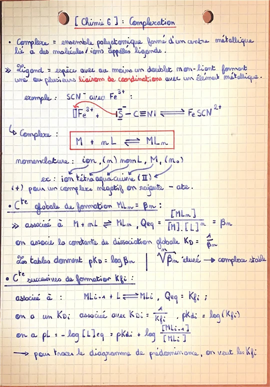 La Complexation et Précipitation en Chimie Simplifiée (Ens. Scient.) en — free download
